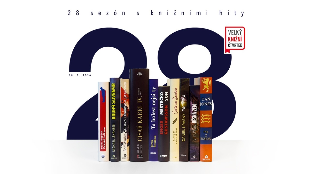 Kvarteto knih z CZ Velkého knižního čtvrtku 19. března 2026