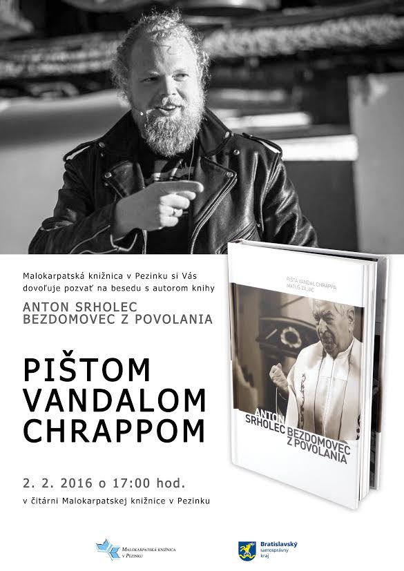 Pišta Vandal Chrappa: Bezdomovec z povolania - Medzi knihami